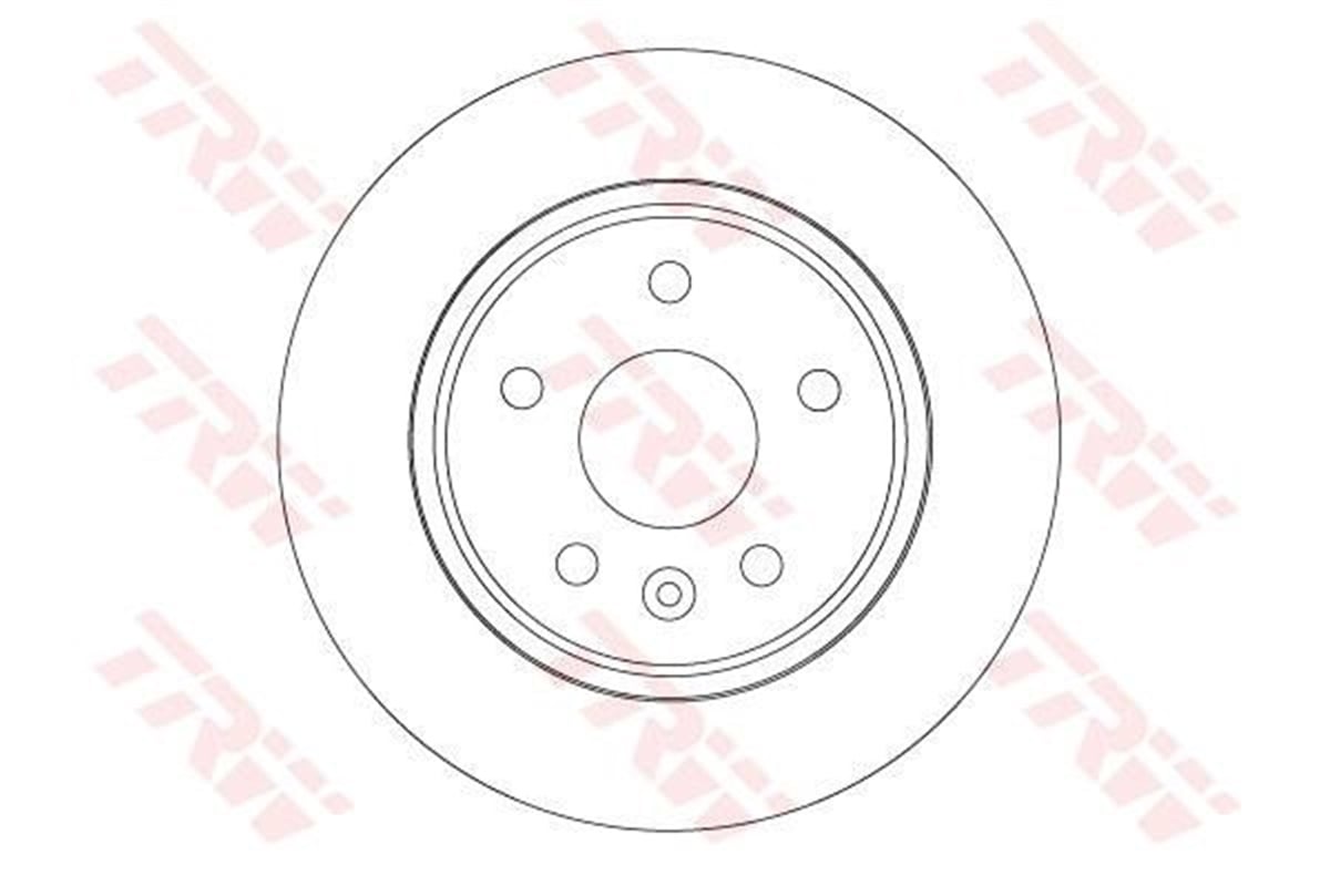 YEDEK PARÇAFREN DİSKİ ARKA ASTRA K B16 2015 TRW DF6846TRWTRW DF6846