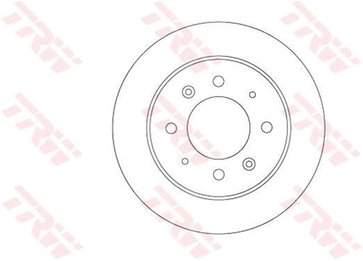 YEDEK PARÇAFREN DİSKİ ARKA CERATO 2004- TRW DF6907TRWTRW DF6907