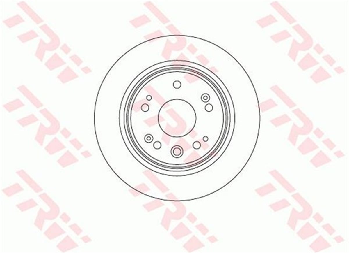 YEDEK PARÇAFREN DİSKİ ARKA CR-V II 2001-2006 TRW DF8083TRWTRW DF8083