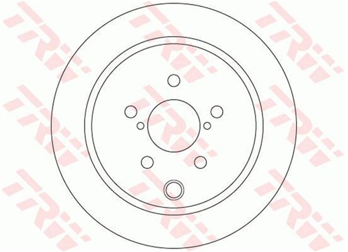 YEDEK PARÇAFREN DİSKİ ARKA FORESTER 2013 IMPREZA 2012 XV 2012 TRW DF6503TRWTRW DF6503