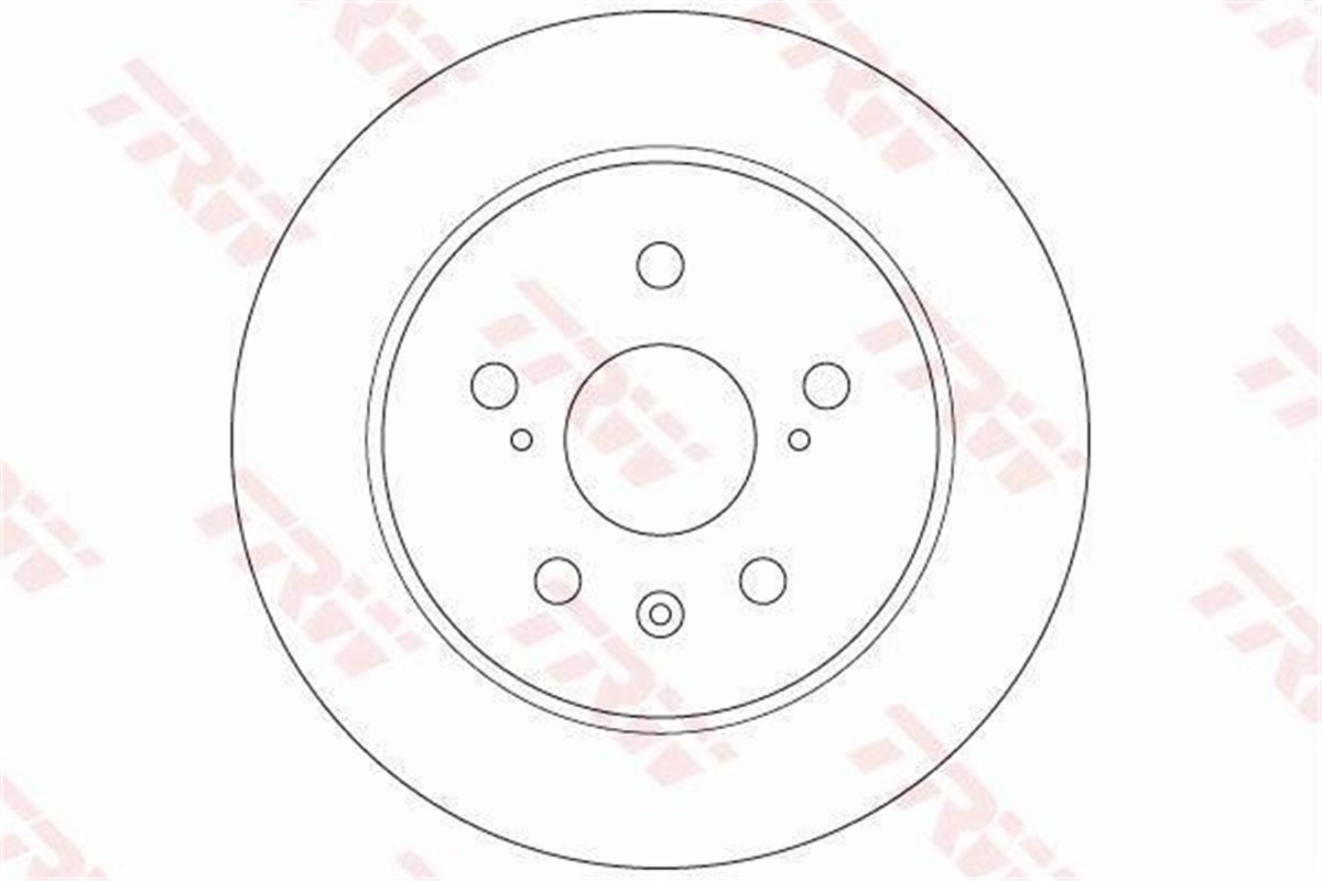 YEDEK PARÇAFREN DİSKİ ARKA SX4 2006 TRW DF6178TRWTRW DF6178