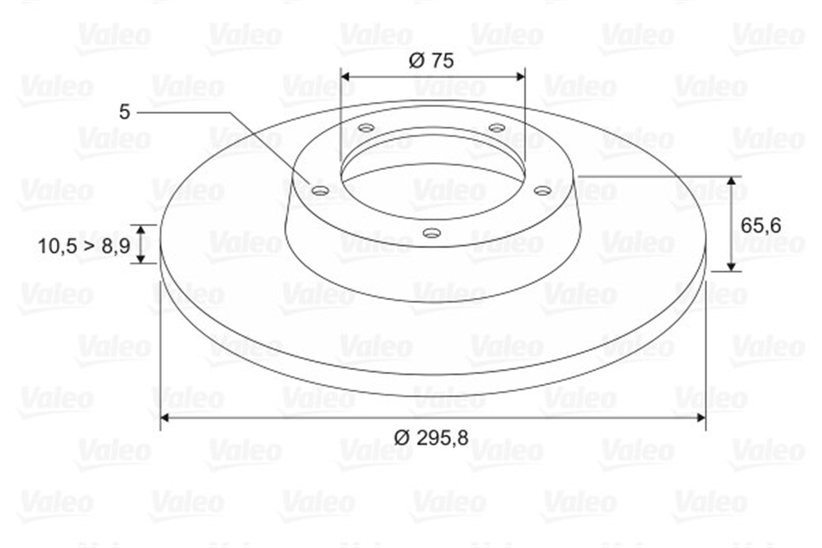 YEDEK PARÇAFREN DİSKİ ARKA X2 BMW S RİE 1 E81-E82-E88 1-2007 - BMW S RİE 1 E87 9-2004 2-2007 - BMW VALEO 197344VALEOVALEO 197344