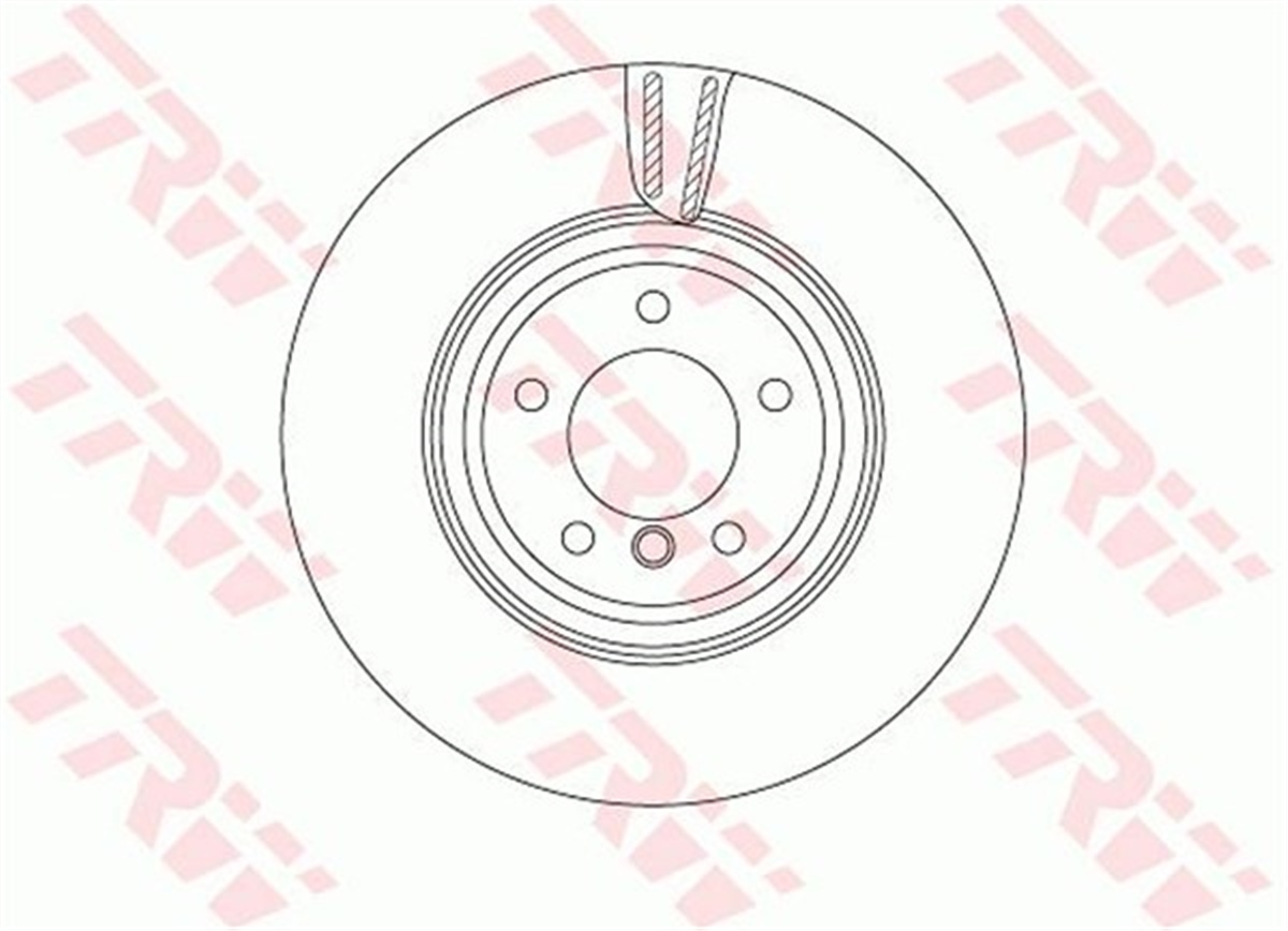 YEDEK PARÇAFREN DİSKİ ÖN 3 2005-2013-X1 2009-2015 TRW DF4775STRWTRW DF4775S