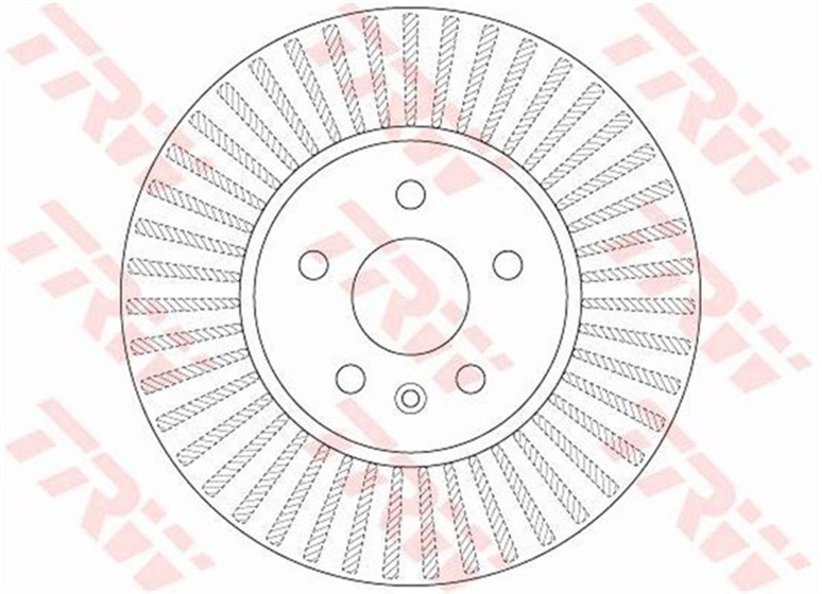YEDEK PARÇAFREN DİSKİ ÖN 300MM ADET 569091 OPEL MOKKA TRAX 13- 13- TRW TRW DF6629TRWTRW DF6629