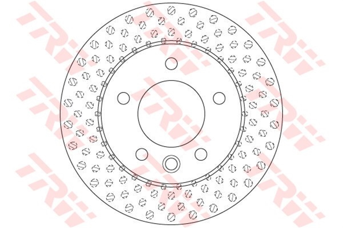 YEDEK PARÇAFREN DİSKİ ÖN SPRINTER 3-T 1995-2006 TRW DF6194STRWTRW DF6194S