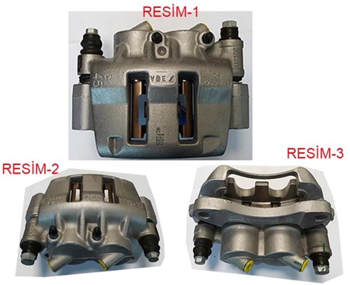 YEDEK PARÇAFREN KALİPERİ ÖN SOL MASTER II-MOVANO 1.9-2.2-2.5 DCI 98-03 45C ÇİFT DELİK OEK 7701049695OEKOEK 7701049695