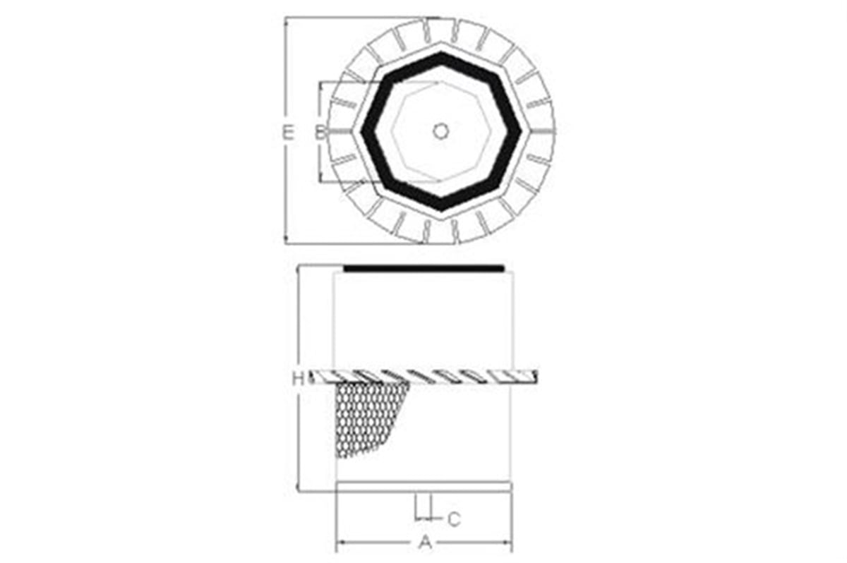 YEDEK PARÇAHAVA FİLTRESİ BMC HP494K CH1234K SARDES SA2218SARDESSARDES SA2218