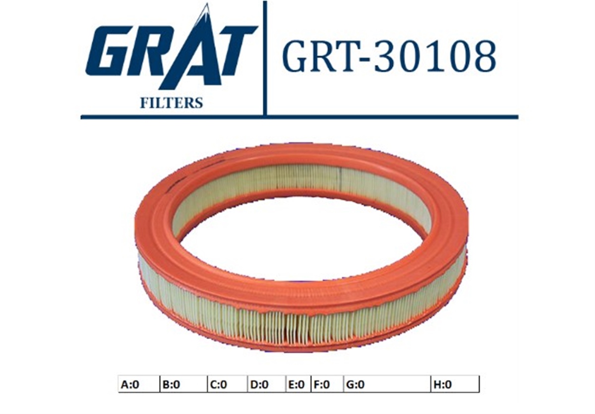 YEDEK PARÇAHAVA FILTRESI  BMW  315-316-318 E21 81-/ E30 85-91/ 518 E12-E28 81-84  -GRT-30108GRATGRT-30108