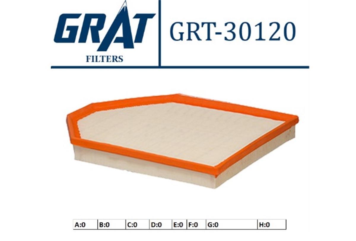YEDEK PARÇAHAVA FILTRESI  BMW N20 / F25-F26   -GRT-30120GRATGRT-30120