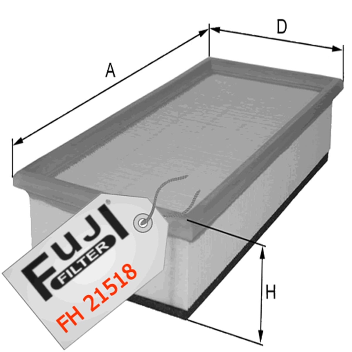 YEDEK PARÇAHAVA FİLTRESİ CORSA D Y.MFUJİ*FH-21518