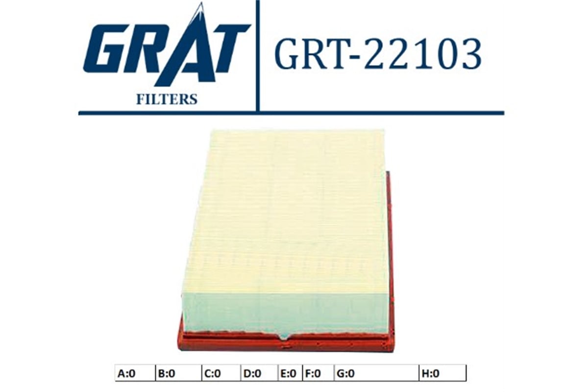 YEDEK PARÇAHAVA FILTRESI MERCEDES M111  W210  -GRT-22103GRATGRT-22103