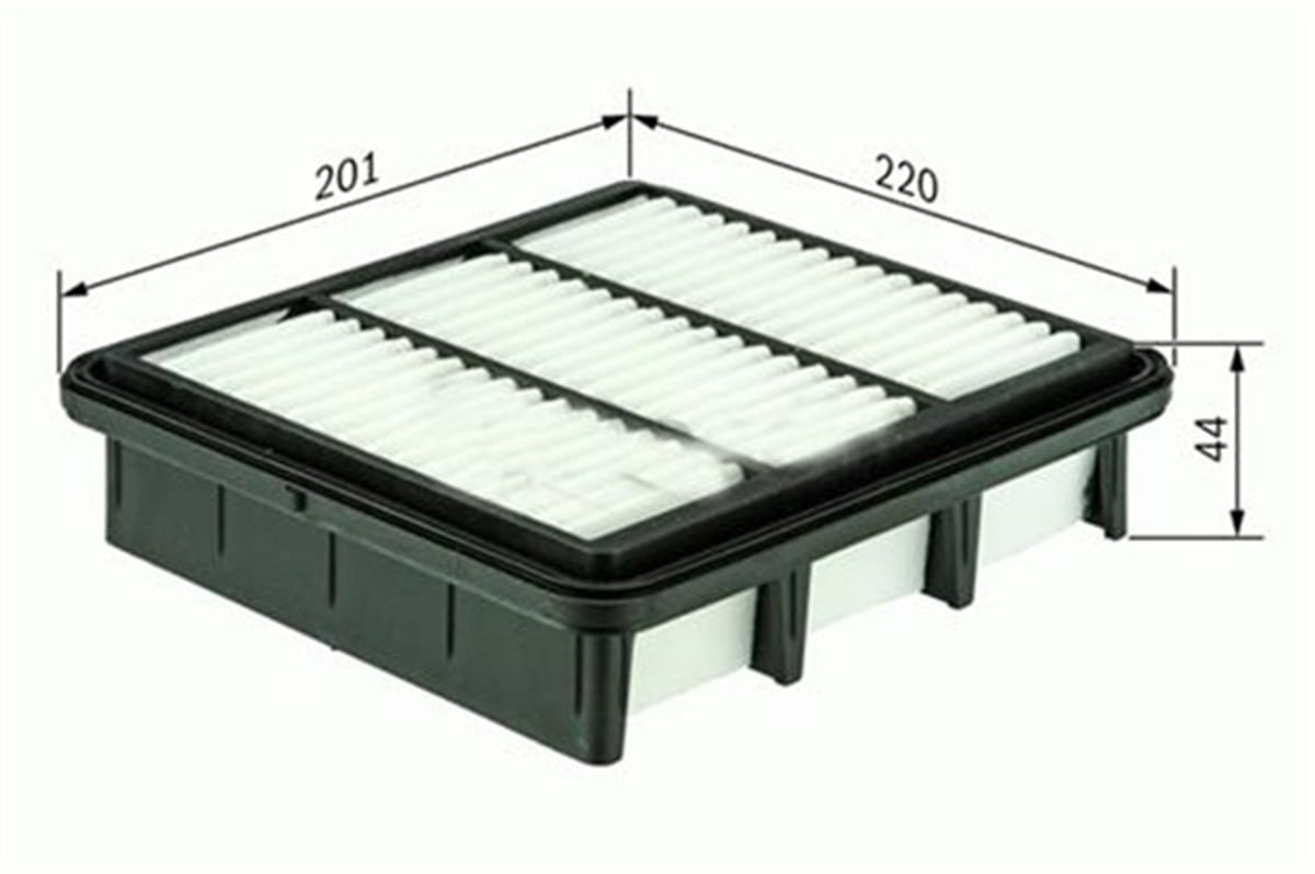 YEDEK PARÇAHAVA FİLTRESİ MITSUBISHI COLT 92-95 LANCER 92-03 C2335 SARDES SA2321SARDESSARDES SA2321