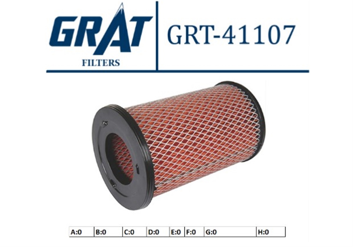 YEDEK PARÇAHAVA FILTRESI - NISSAN D23 SKYSTAR 03>>  16546-9S000 -GRT-41107GRATGRT-41107