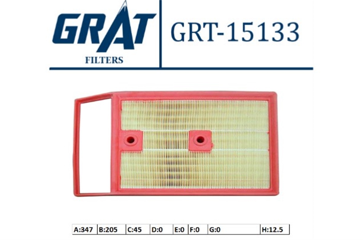 YEDEK PARÇAHAVA FILTRESI  VW POLO 15-18  AUDI A1 15-18  SEAT IBIZA 16-17  SKODA FABIA 15- 6C0129620D -GRT-15133GRATGRT-15133