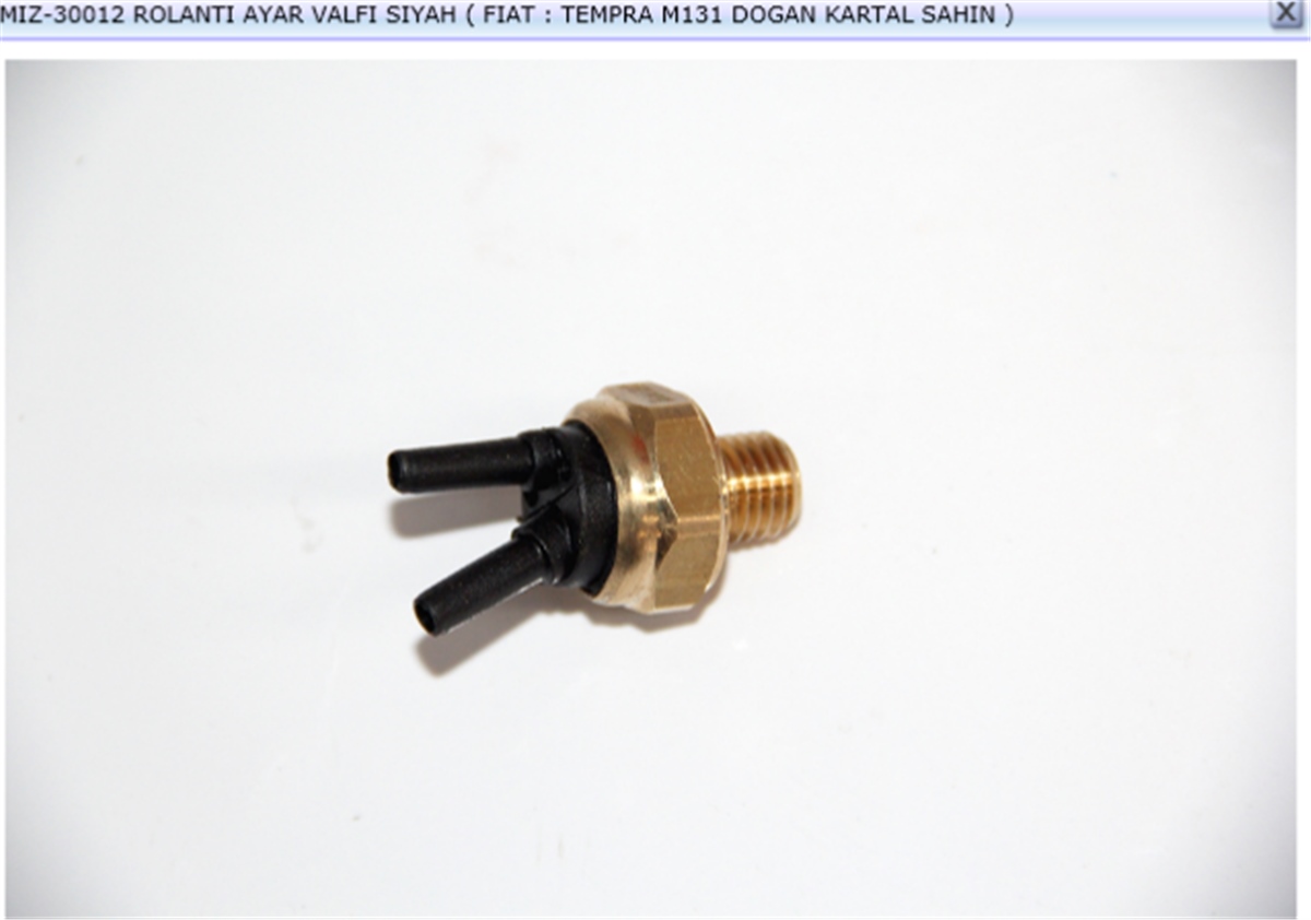 YEDEK PARÇAHIZ MÜŞÜRÜ SİYAH TEMPRAGM*MIZ-30012