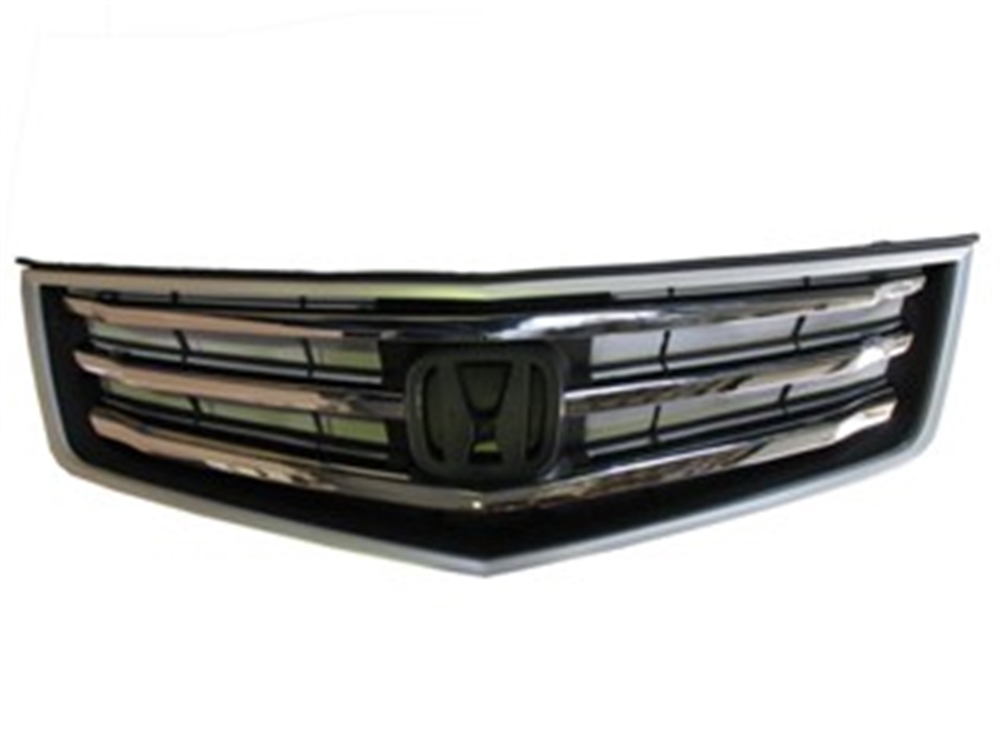 YEDEK PARÇAHonda Accord- 08/11 Ön Panjur Gümüş Gri Çerçeveli/Nikelaj Çıtalı/Petek İçi Siyah 71121-Tp5-H11MEYDAN399-2340