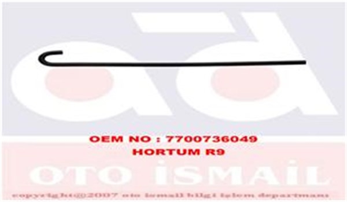 YEDEK PARÇAHORTUM R9 7700732049 MASTER 1275MASTER-KAUÇUKMASTER 1275