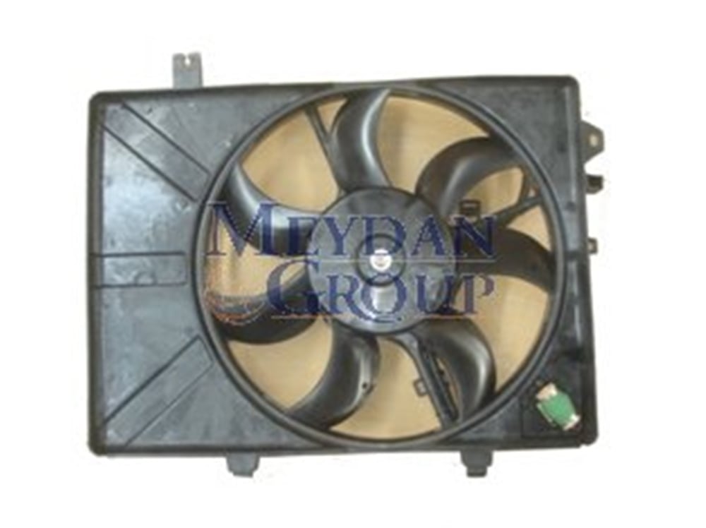 YEDEK PARÇAHyundaı Getz- 03/05 Radyatör Fan Davlumbazı Komple (Resistanslı) (7Kanat) 25380-1C100MEYDAN617-4812