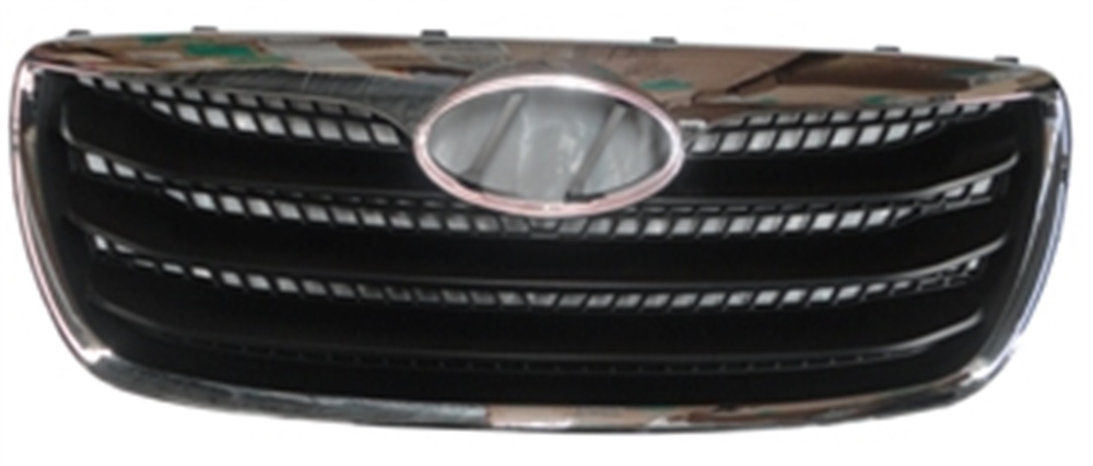 YEDEK PARÇAHyundaı Santa Fe- 09/10 Ön Panjur Siyah Nikelaj Çerçeveli 86561-2B710MEYDAN646-2341