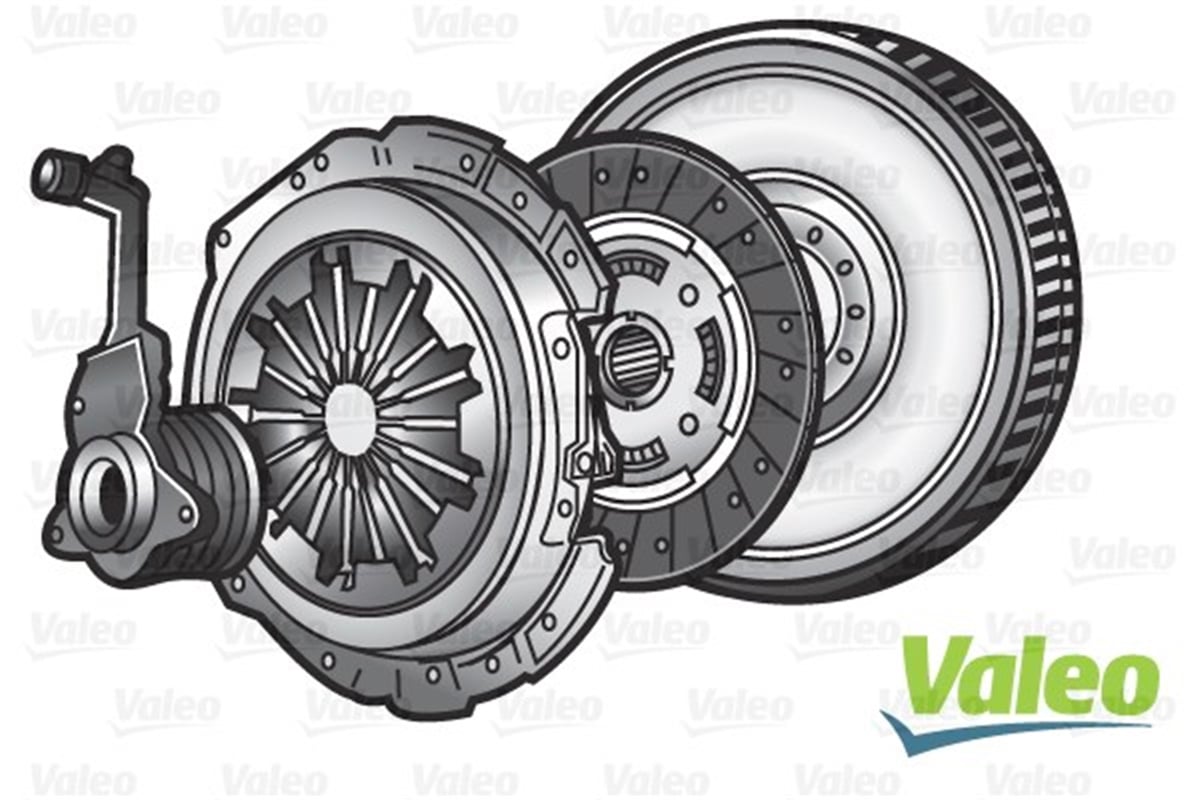 YEDEK PARÇAKIT 4P DEBRIYAJ TAKIMI VOLANLI FORD MONDEO III 2.0 VALEO 845062VALEOVALEO 845062