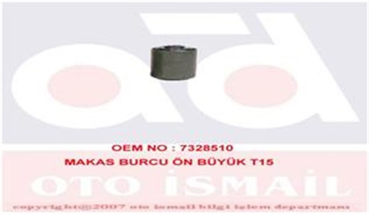 YEDEK PARÇAMAKAS BURCU ÖN BÜYÜK T15 MKS 417MKSMKS 417