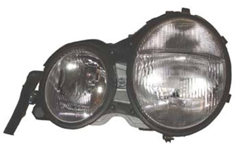 YEDEK PARÇAMercedes E Class- W210- 96/99 Far Lambası Sol Vakum Ayarlı H7/H7 (Çizgili Camlı) (Djauto) 210-820-0361,MEYDAN2150-1002