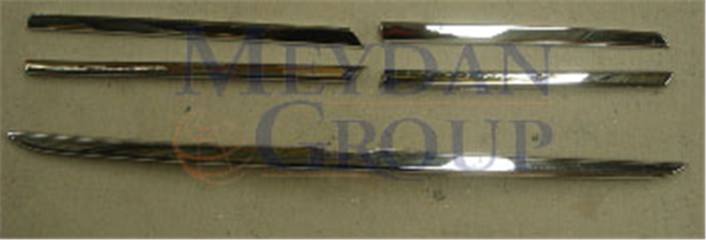 YEDEK PARÇAMercedes Ml Class- W163- 98/05 Ön Panjur Çıtası Nikelajlı Set (5 Parça) -MEYDAN2250-2345