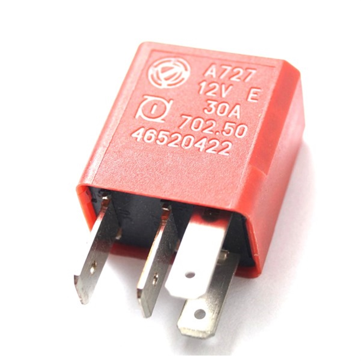 YEDEK PARÇAMİCRO RÖLE 12V 20 AMPER 4 FİŞLİ SİYAH OEK 46520421OEKOEK 46520421