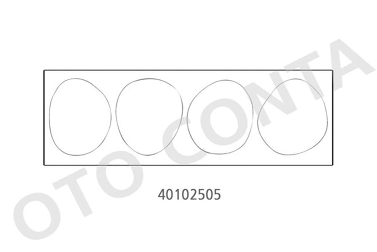 YEDEK PARÇAMOT.GÖMLEK CONTASI SİLİKON RENO TÜM MODELLER OTOCONTA 40102505OTOCONTAOTOCONTA 40102505