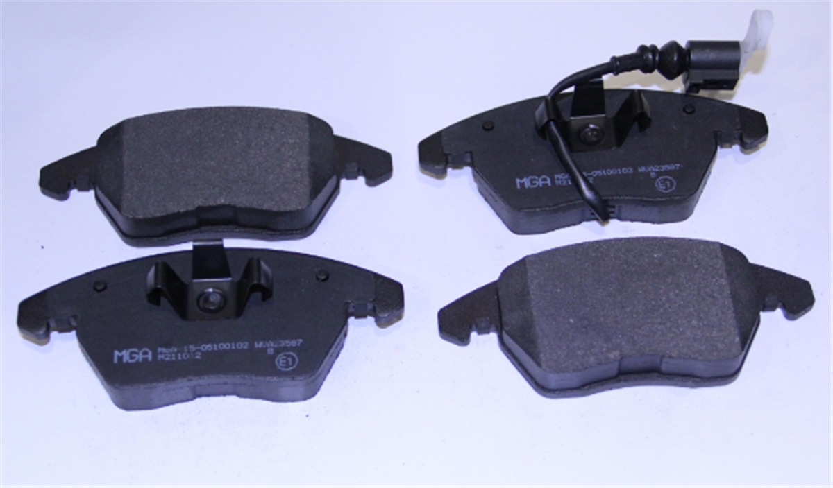 YEDEK PARÇAON FREN BALATASI-KABLOLU-  VW CADDY 04-15  GOLF 04-14  PASSAT 06-11  POLO 10-  AUDI A3 04-13  SEAT LEON 06-13 3C0698151C -MGA-55207MGAMGA-55207