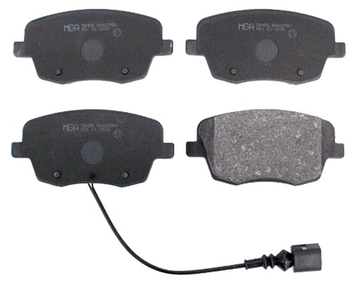 YEDEK PARÇAON FREN BALATASI-KABLOLU  VW POLO 02-10  SEAT IBIZA 02-10  SKODA FABIA 00-10 6Q0698151C -MGA-56406MGAMGA-56406