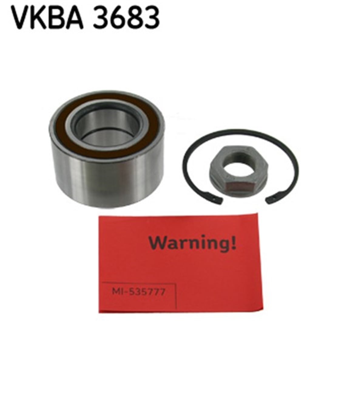 YEDEK PARÇAÖN TEKER KİTİ P308 10- -407 04- -508 10- -607 00- -RCZ 10- 1.6-1.8 16V-2.0 16V-3.0-C4-C5 08- SKF VKBA3683SKFSKF VKBA3683
