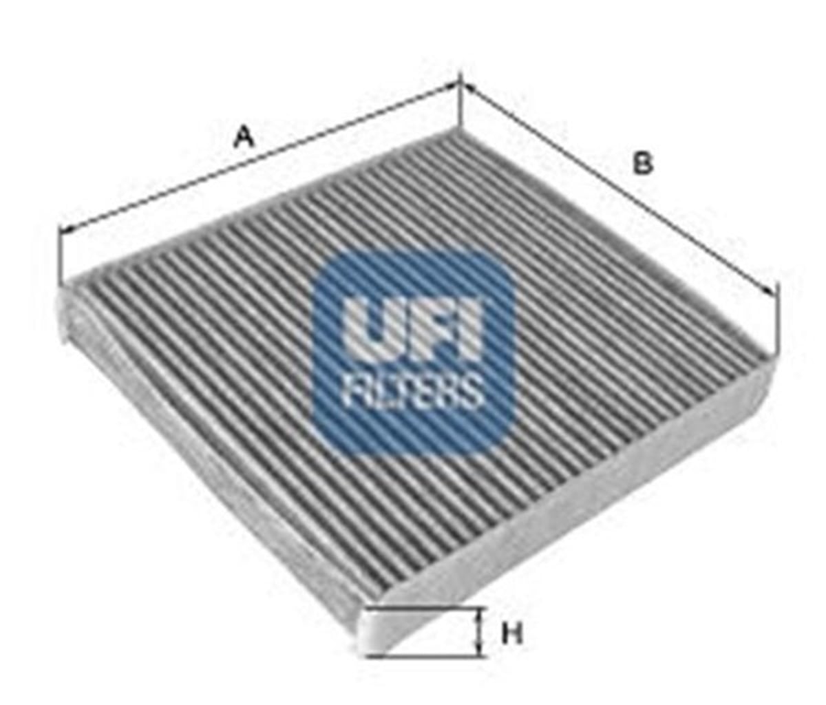 YEDEK PARÇAPOLEN FİLTRESİ LGN II 1.6-1.8-2.0 01 1.9 DCI 01 KARBONLU UFI 5412200UFIUFI 5412200