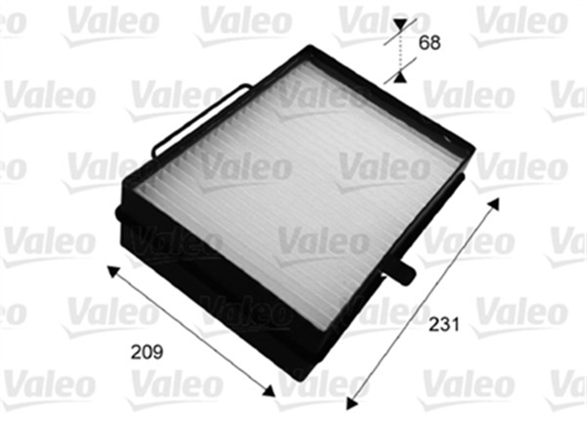 YEDEK PARÇAPOLEN FİLTRESİ SCANIA SERİ 4.SERİ P PA VALEO 716039VALEOVALEO 716039