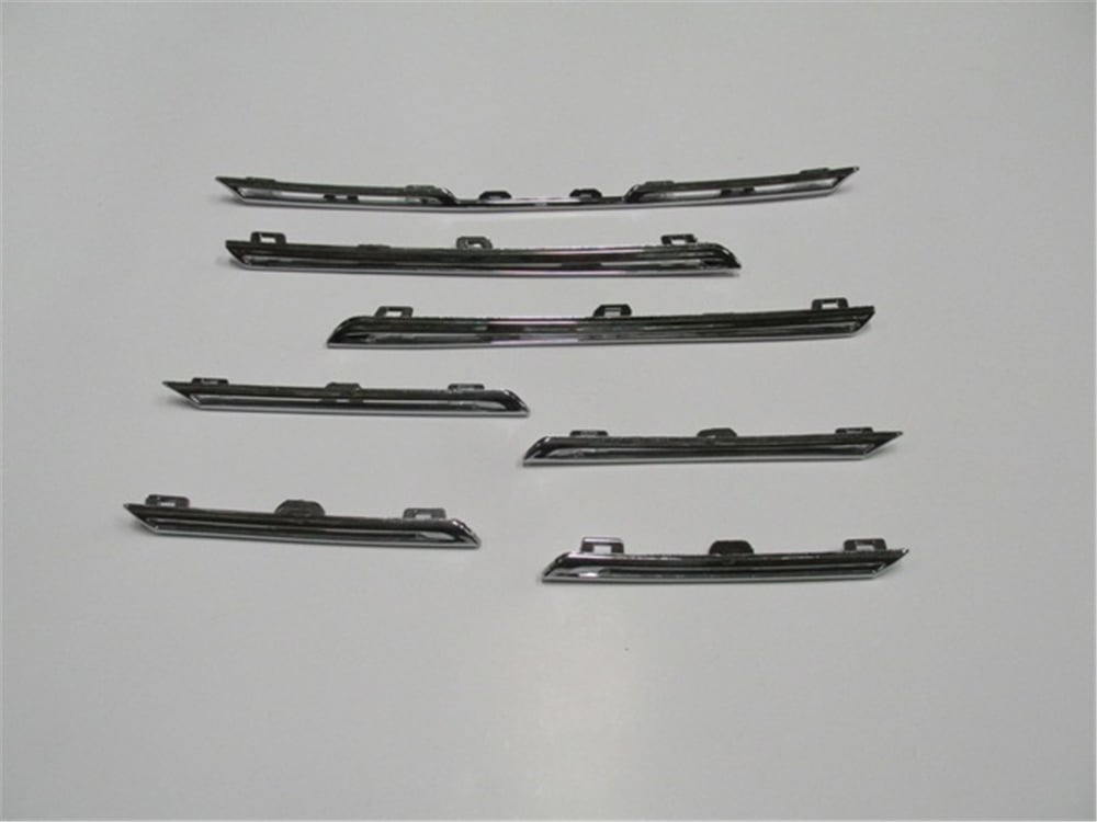 YEDEK PARÇARenault Megane- Iv- Sd- 21-> Ön Panjur Üst Çıtası Nikelajlı Set (7 Parça) 960103748RMEYDAN1453-2342