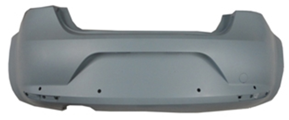 YEDEK PARÇASeat Leon- 05/09 Arka Tampon Gri (Astarlı Sensör Delikli)Çeki Demir Kapaklı 1P0807421AgMEYDAN1221-2600