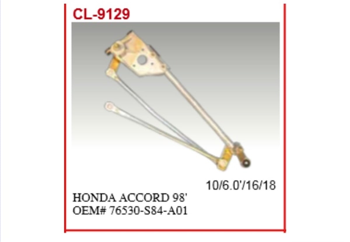 YEDEK PARÇASİLECEK IC MANIVELASI-HONDA ACCORD 98>02  76530S84A01 -MGA-42119MGAMGA-42119
