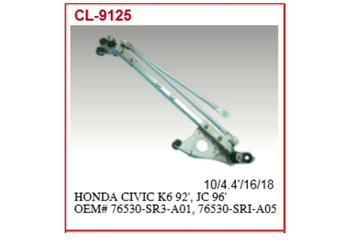 YEDEK PARÇASİLECEK IC MANIVELASI-HONDA CIVIC 92>95  76530SR3A01 -MGA-42116MGAMGA-42116