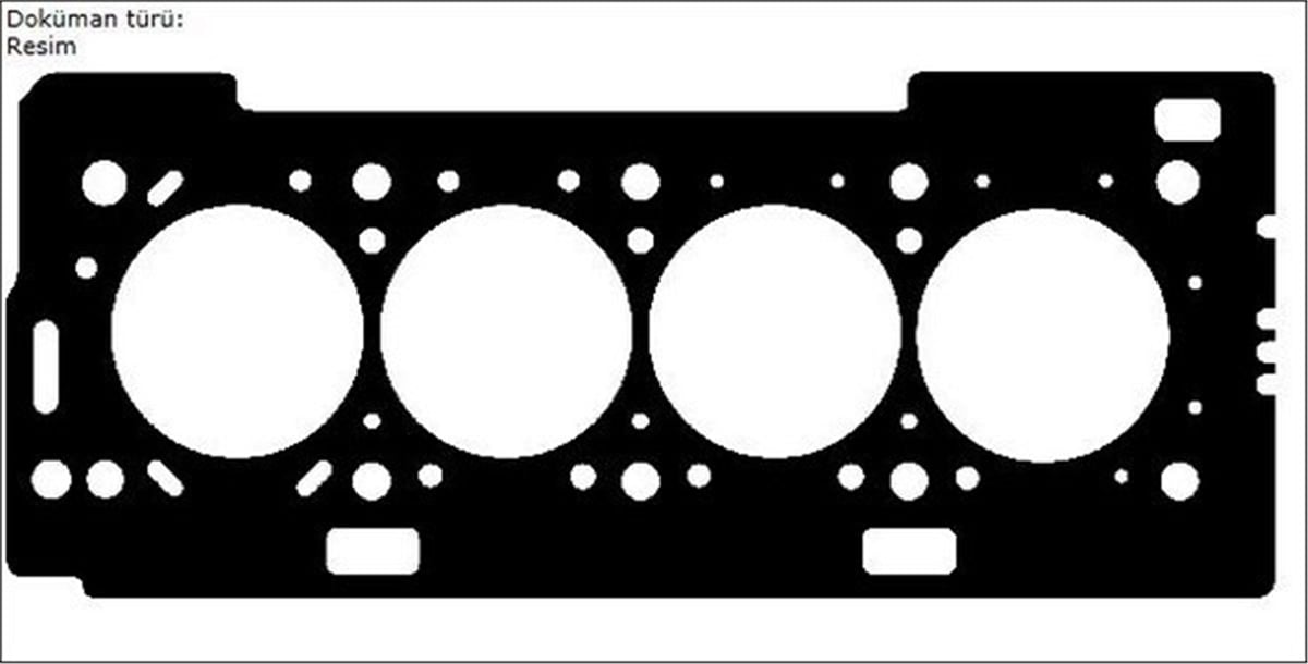 YEDEK PARÇASİLİNDİR KAPAK CONTASI 0.62MM TU5JP4-EC5İ PSA 9804548280PSAPSA 9804548280