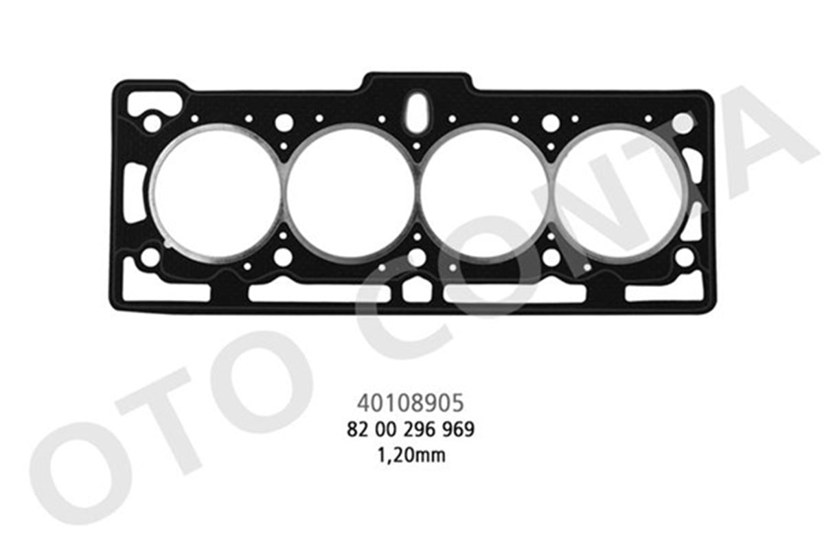 YEDEK PARÇASİLİNDİR KAPAK CONTASI LOGAN 1.4-1.6 8V 90 PS 64 KW K7J-K7M SAÇLI KLİNGRİT OTOCONTA 40108905OTOCONTAOTOCONTA 40108905
