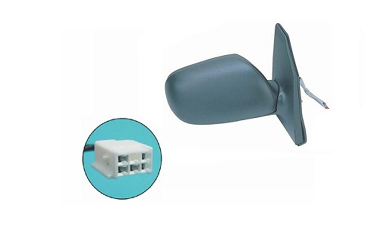 YEDEK PARÇATOYOTA COROLLA DİKİZ AYNASI ELEKTRİKLİ ISITMALI 5P.KARE FİŞ SAĞ 02-08 ORJİNAL REF. NO: 8790102170 UYUMLU TOY11CO035DEGATOY11CO035