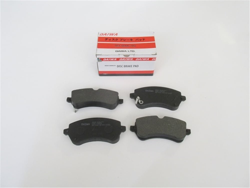 YEDEK PARÇAToyota Corolla- Zze121- 02/06 Ön Fren Balatası (Disk) (131,6X49X16,5) 04465-02130MEYDAN199-6350