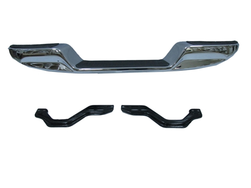 YEDEK PARÇAToyota Hılux- Pıck Up Ln145- 98/01 Arka Tampon Nikelajlı Altı Bombeli (Bağlantı Braketleri İle) 52105-35180MEYDAN223-2600