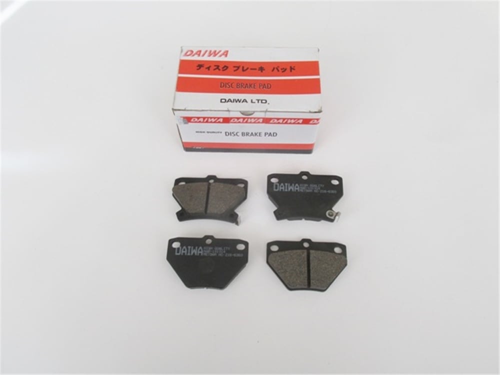 YEDEK PARÇAToyota Yarıs- 00/06 Arka Fren Balatası 1,0/1,3/1,5 (Disk) (78,5X51,5X13,5) 04466-20090MEYDAN216-6360