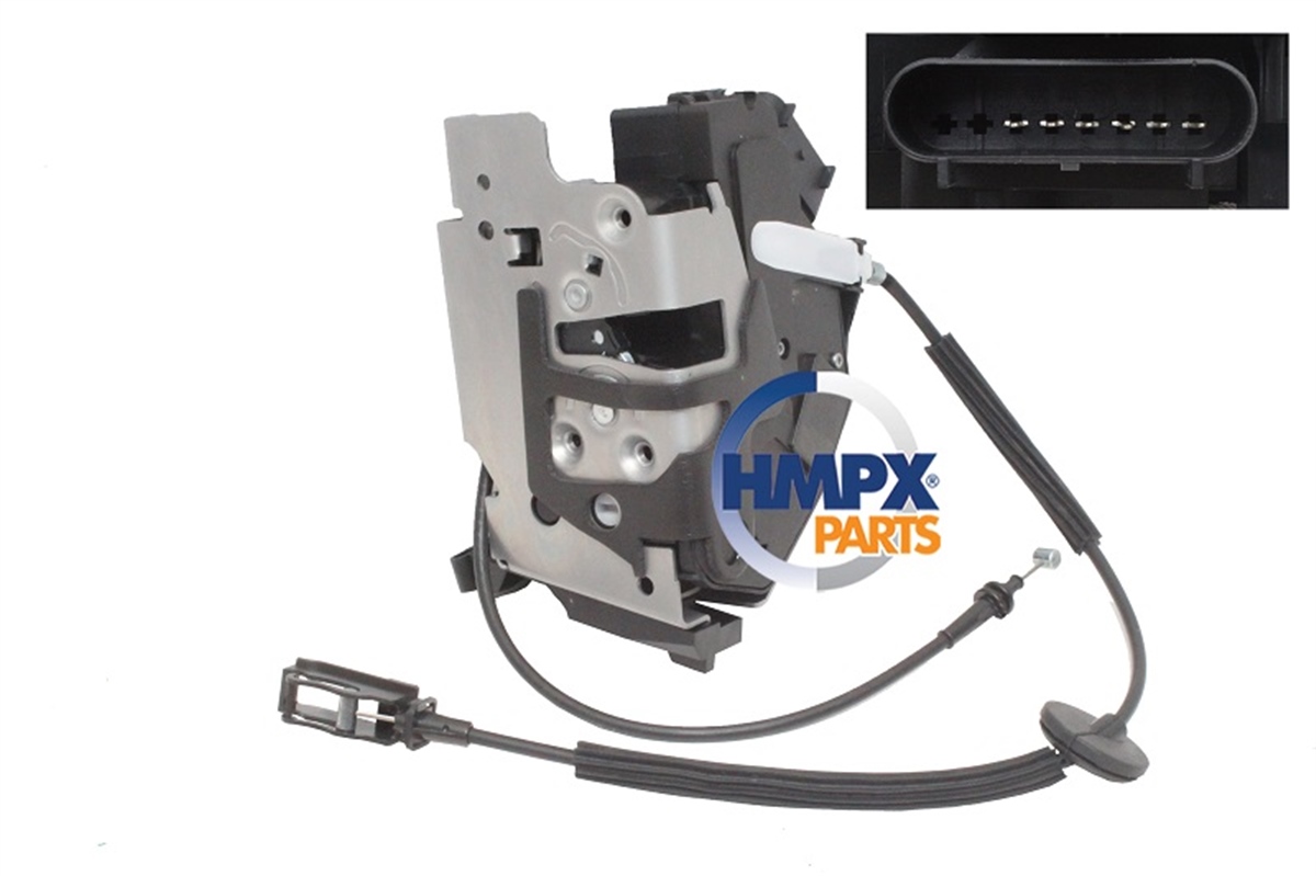 YEDEK PARÇATRANSIT V-363  14> KAPI KİLİDİ ÖN SAĞ (PİKAP ELEKTRİKLİ 6 FİŞLİ) HMP BK31 V219A64 AK HMP FD-196-134PARCAWORLDHMP BK31 V219A64 AK