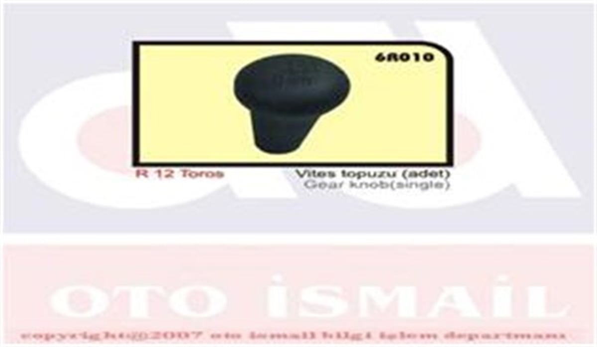 YEDEK PARÇAVİTES TOPUZU TOROS OZAR 6R010OZAROZAR 6R010