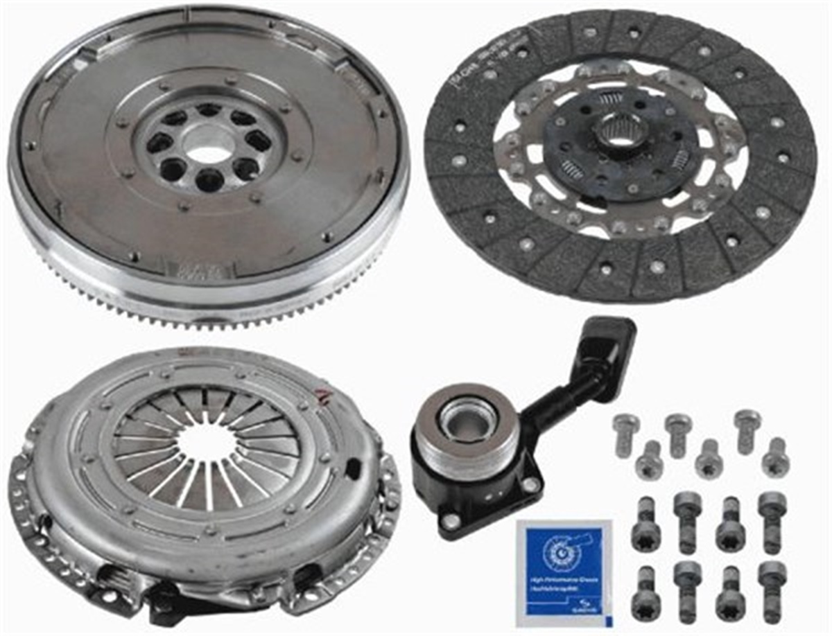 YEDEK PARÇAVOLANLI DEBRIYAJ SETİ (8V41 6477 DB+7G9N 7540 BB)(9661185180) (30725305)/6G91 6477 CC/7G9N 7C623 AB 7G9N 7540 AB FORD MONDEO-KUGA-FOCUS 08-15 2,0 TDCİ SACHS SCH 2290 601 020SACHSSACHS 2290601020