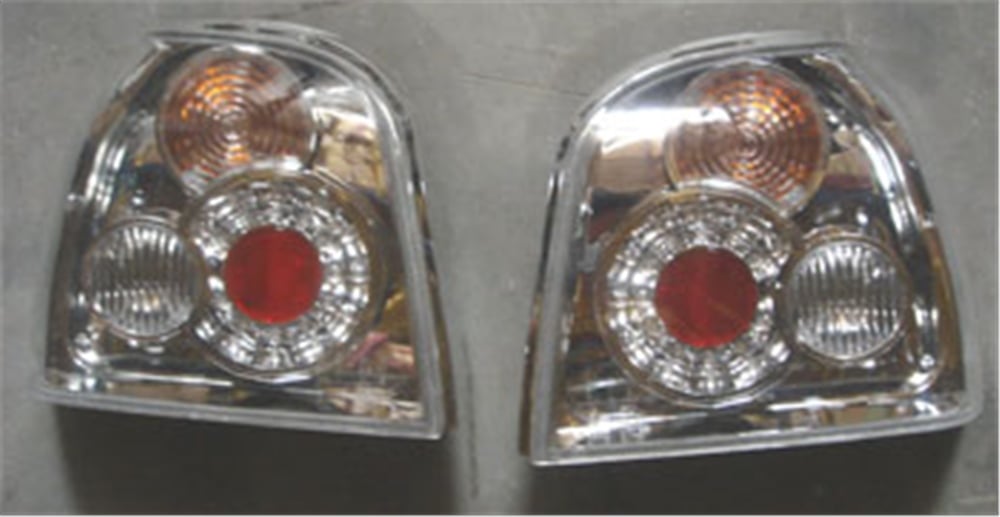 YEDEK PARÇAVolkswagen Golf- 3- 92/98 Modifiye Stop Lambası Sağ/Sol Set 2 Parça Nikelajlı Şeffaf Camlı (Tyc -MEYDAN1007-1503