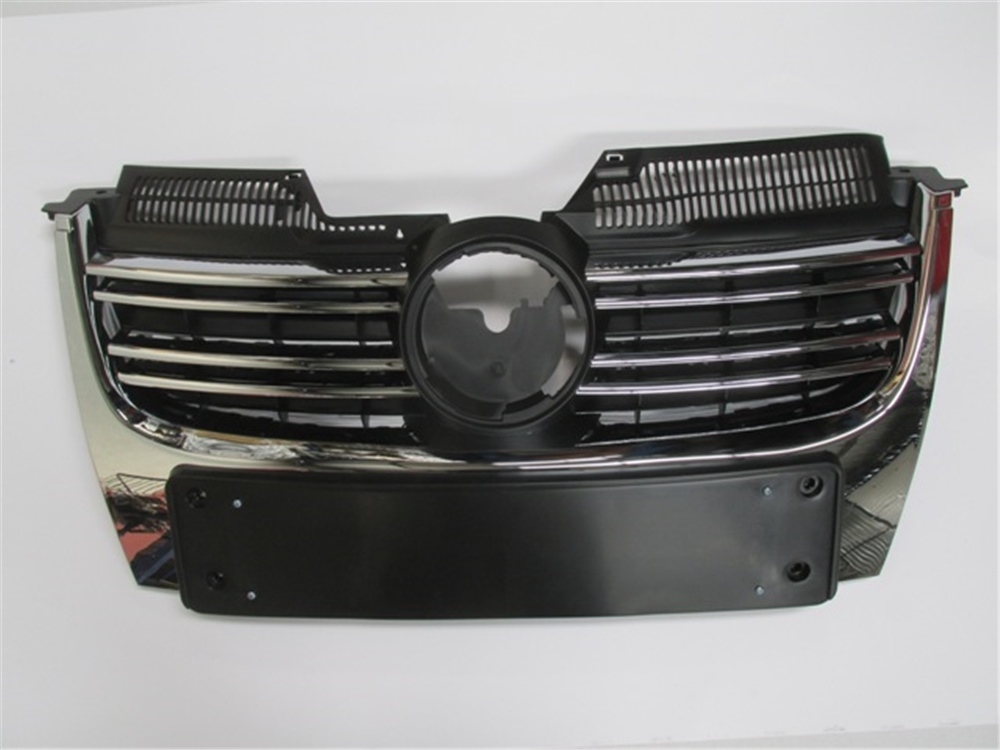 YEDEK PARÇAVolkswagen Jetta- 5- 06/10 Ön Panjur (Nikelaj Kaplamalı) Sensör Deliksiz (Plakalık 52 Cm) 1K5853653A9B9MEYDAN1003-2340