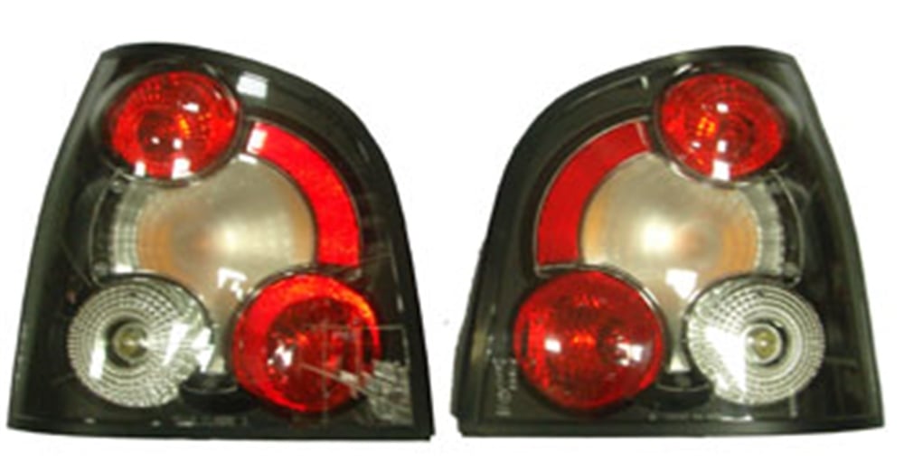 YEDEK PARÇAVolkswagen Polo- 5- 02/05 Modifiye Stop Lambası Sağ/Sol Set 2 Parça Siyah/Kırmızı/Kırmızı/Beyaz -MEYDAN1030-1531